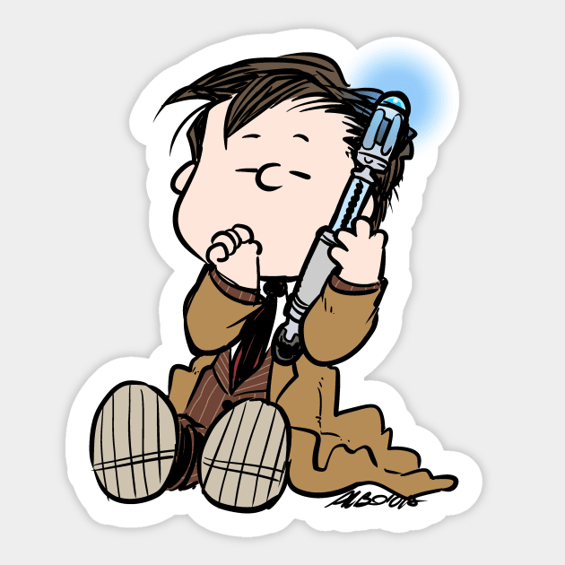 Sonic Screwdriver Sticker by Albo